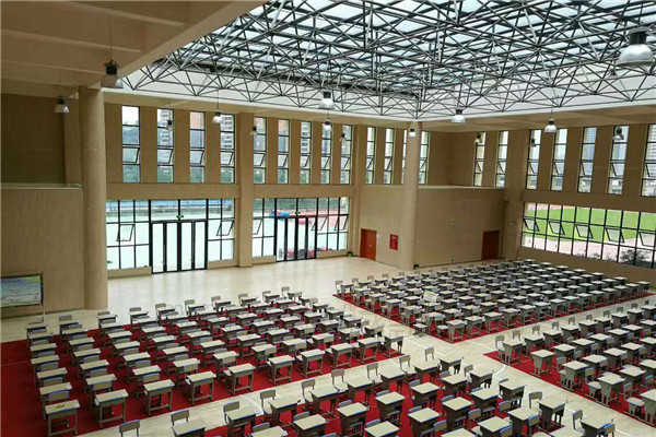 四川瀘州市敘永縣城西實驗學校運動木地板鋪設工程