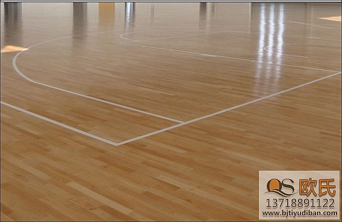 楓樺木籃球地板，時尚而簡約！