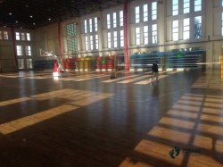 一般運動場木地板施工