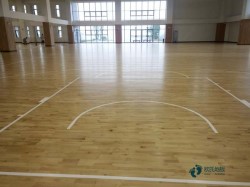 普通運動體育木地板施工步驟