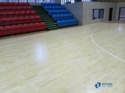 中等運動體育木地板施工方案