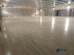 普通籃球館地板施工流程