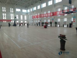 一般籃球場地板施工流程