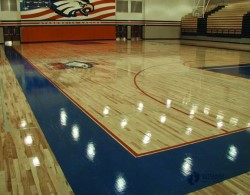 松木舞臺場地木地板施工流程