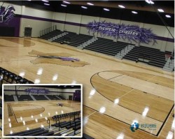 較好的籃球場(chǎng)木地板施工方案