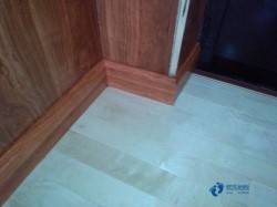 室內運動場木地板施工步驟