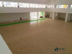 懸浮式籃球場木地板施工步驟