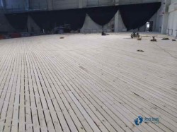 雙層龍骨籃球體育木地板環保嗎