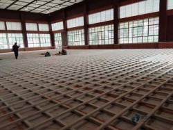 實木體育場地木地板環保嗎