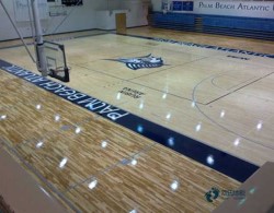 實木體育館地板環保