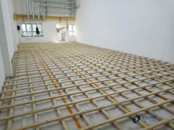 板式龍骨籃球運(yùn)動木地板清潔保養(yǎng)